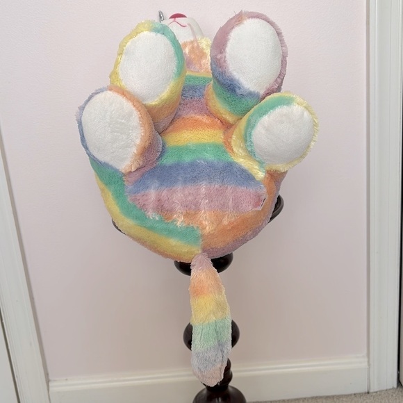 Brand New Ty Beanie Boo Large 16" Rainbow Unicorn Cat Plush Stuffed Animal Toy - Picture 11 of 15